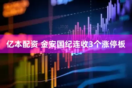 亿本配资 金安国纪连收3个涨停板