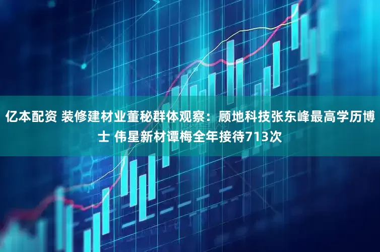 亿本配资 装修建材业董秘群体观察：顾地科技张东峰最高学历博士 伟星新材谭梅全年接待713次