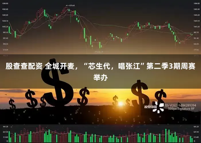 股查查配资 全城开麦，“芯生代，唱张江”第二季3期周赛举办