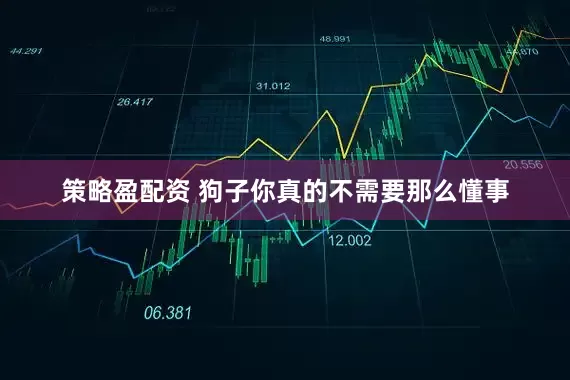 策略盈配资 狗子你真的不需要那么懂事